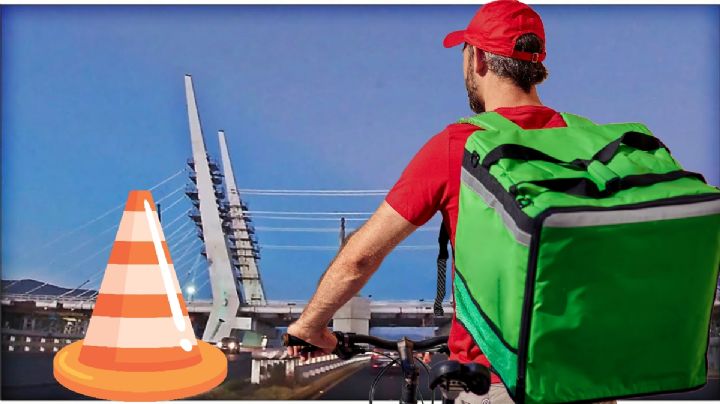 Atropellan a repartidores de comida rápida en Puente Atirantado de Pachuca