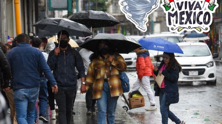 ¡Se arruinará el grito del 15 de septiembre! Llega nuevo huracán y provocará fuertes lluvias