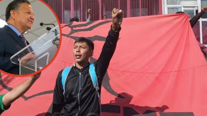 Este es el mensaje que envía Julio Menchaca a normalistas de El Mexe