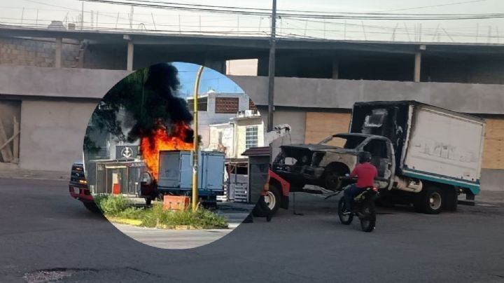 Alarma en Río Medio 3 por incendio de camioneta, en Veracruz
