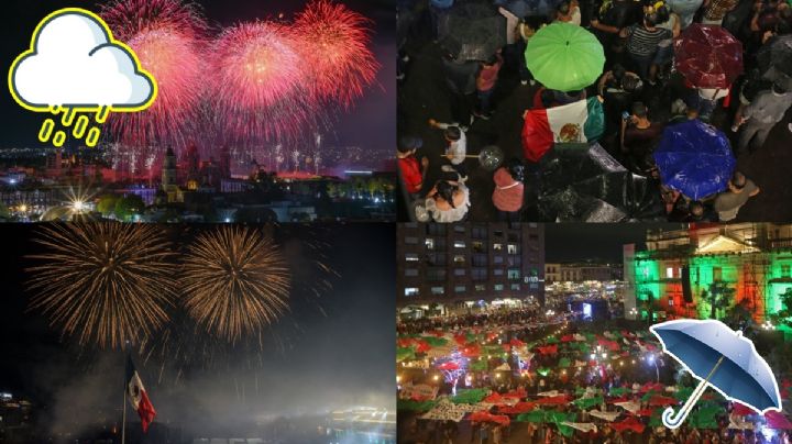 ¡Prepárate!: Clima arruinará grito de 15 de septiembre en estos estados, se esperan fuertes lluvias