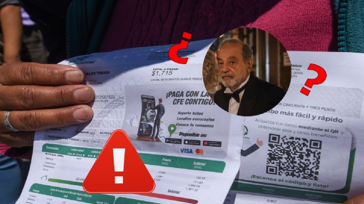 CFE vs Carlos Slim: Los cargos que aparecen en tu recibo de luz y ni cuenta te has dado