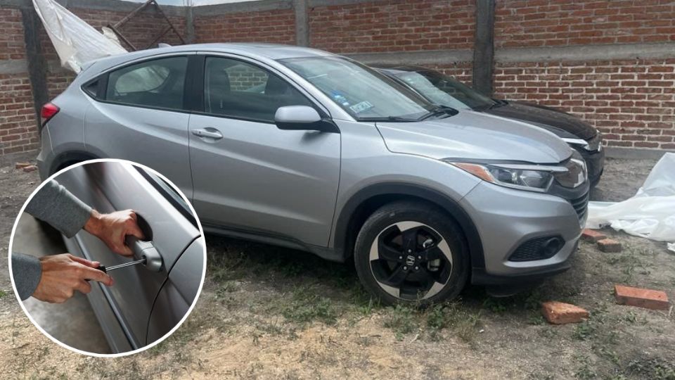 La banda comete los robos de las camionetas cuando están estacionadas.