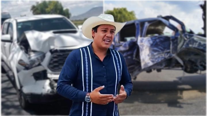Así fue el accidente que protagonizó este alcalde de Hidalgo, hay heridos