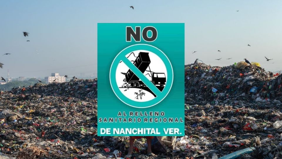 En Nanchital, marcharán en contra del relleno sanitario anunciado por AMLO