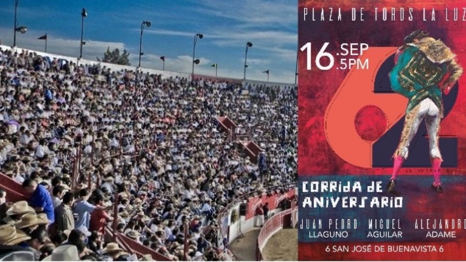 Este sábado se celebrará la corrida del 62 aniversario de la plaza de toros La Luz.