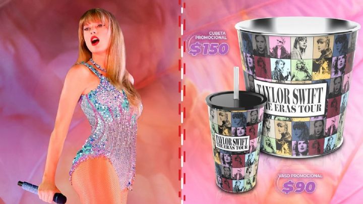 Taylor Swift en cines: ¿Cómo es y cuánto costará la palmera y vaso del "The Eras Tour"?