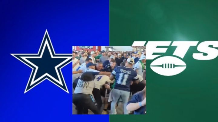 VIDEO: La sangrienta batalla campal en el AT&T stadium por Jets y Cowboys