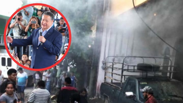 Detienen al dueño de cantina que explotó por pirotecnia en Chapulhuacán