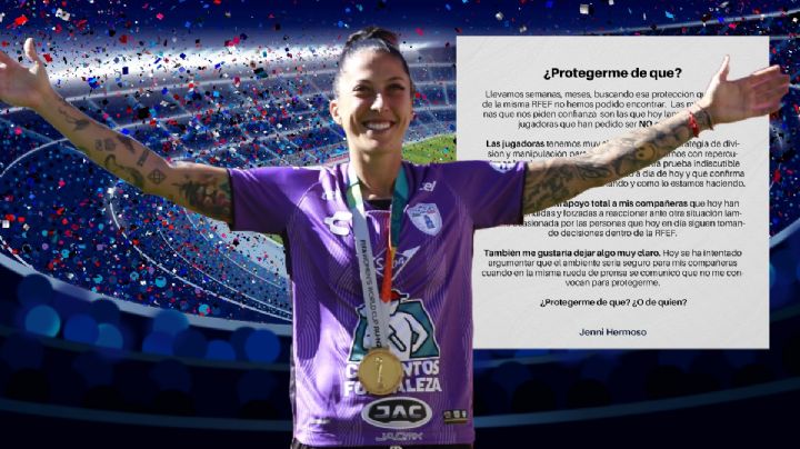 "¿Protegerme de qué?", cuestiona Jenni Hermoso a la Federación Española