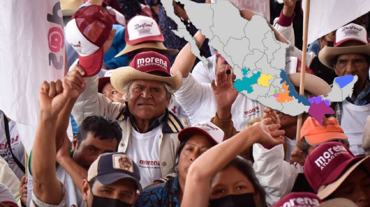 Entra Morena en fase final de la batalla por las candidaturas a 9 gubernaturas y CDMX