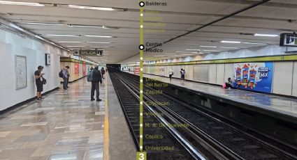 Metro CDMX: Rescate de persona en Estación Viveros retrasa Línea 3