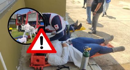 Aparentan derrame de amoniaco en Tec de Coatza por Simulacro Nacional