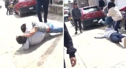 VIDEO | “Lo van a dejar muerto”: estudiante es atacado por otros 2 jóvenes