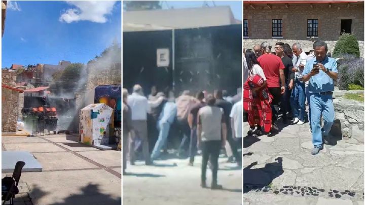 De manera violenta, autoridades de la UAEH retoman control del Instituto de Artes | VIDEO