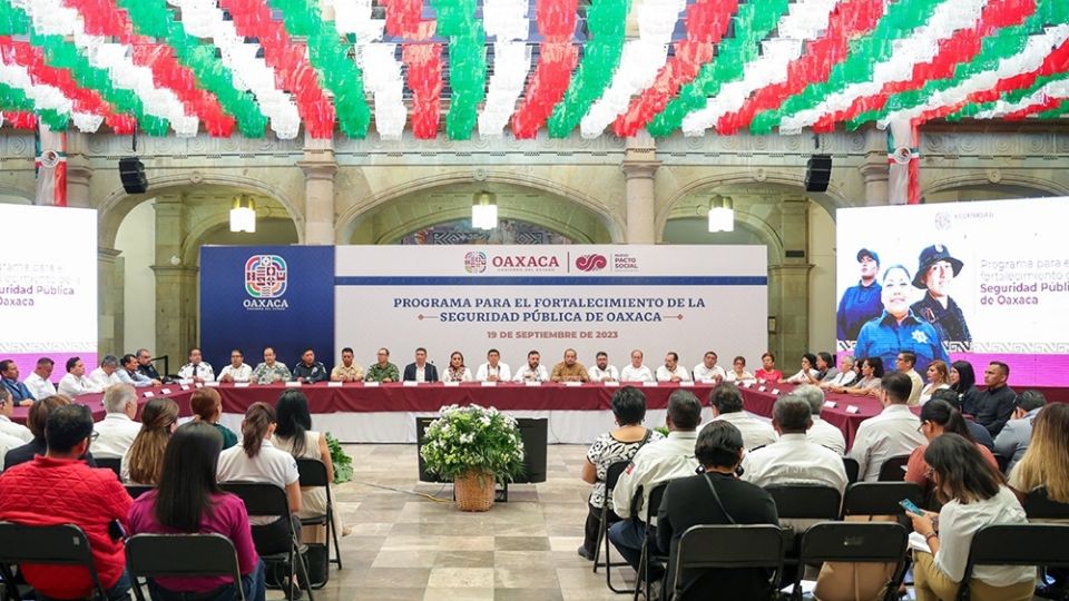 Los esfuerzos institucionales se concentrarán en los 25 municipios identificados con mayor incidencia delictiva en Oaxaca