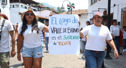 Si el agua se acaba ¿Qué sería de todo Valle de Bravo?: protestan en defensa del líquido