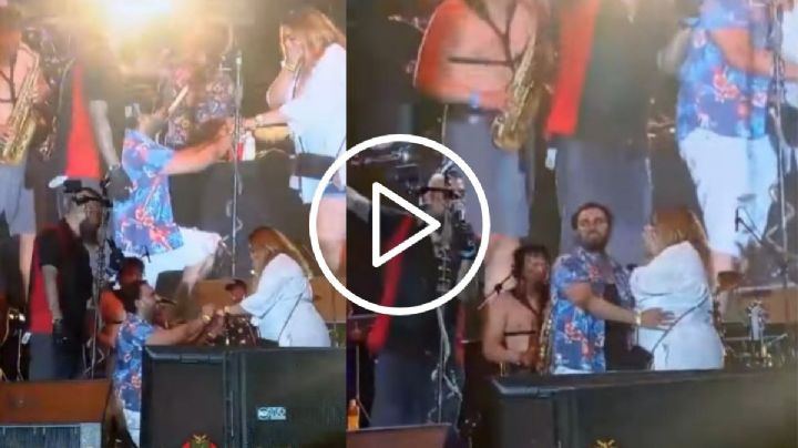 VIDEO: Pide matrimonio frente a miles en concierto de Panteón Rococó, en Veracruz