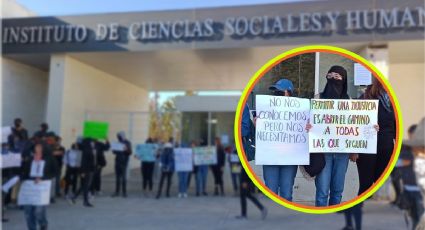 "El arte crea, la universidad golpea": alumnos de la UAEH bloquean accesos de institutos