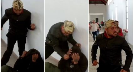 Violencia en la UAEH: captan en video a agresor de un alumno del Instituto de Artes