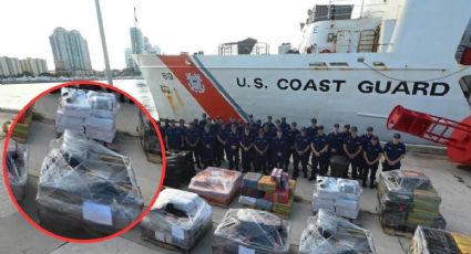 Guardia Costera de EU decomisa cocaína valorada en 160 millones
