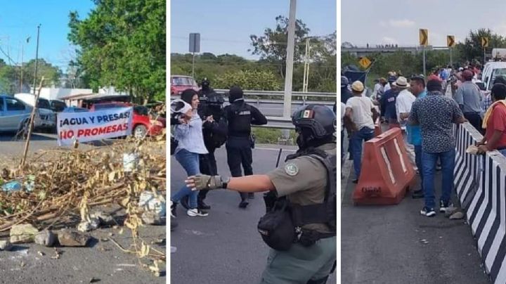 Claves del desalojo de manifestantes en Naranjos que reclamaban falta de agua
