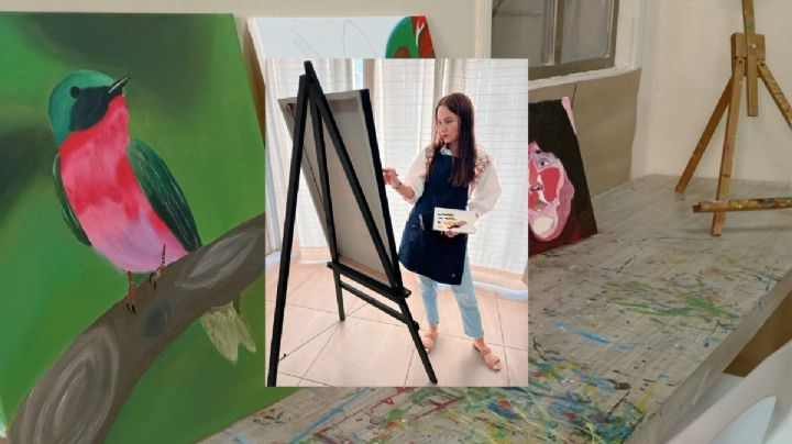 Keny, artista plástica con pasión por enseñar a niños en Veracruz 