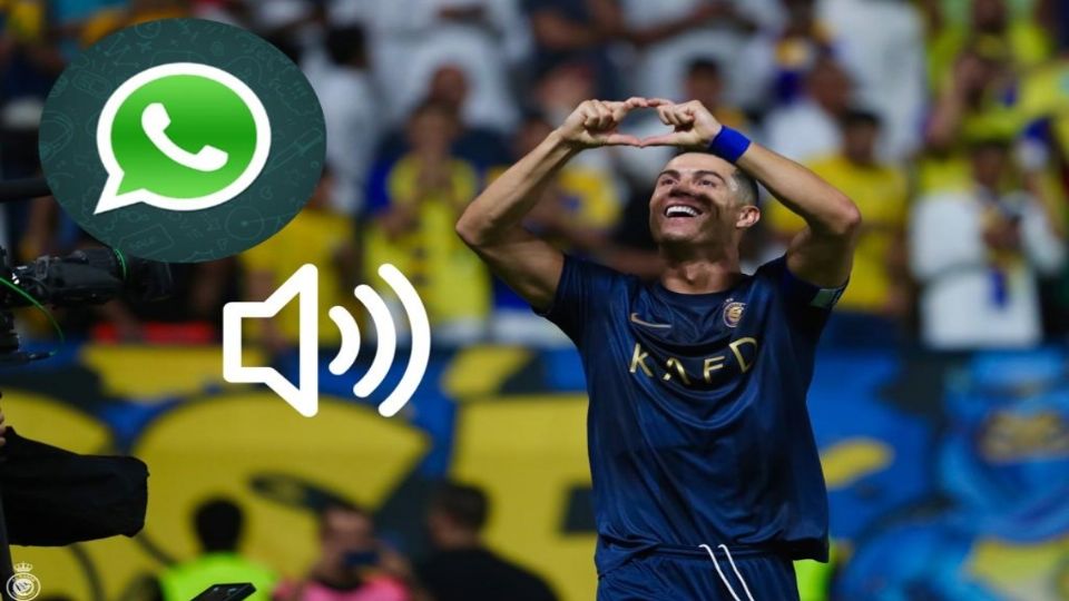 Ya puedes mandar audios con la voz de CR7