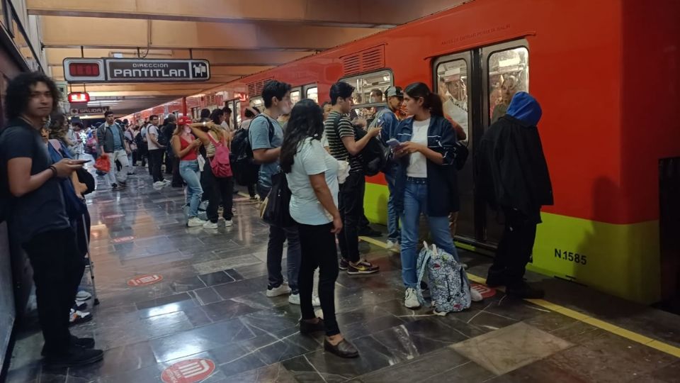 Caos en Línea 9 del Metro