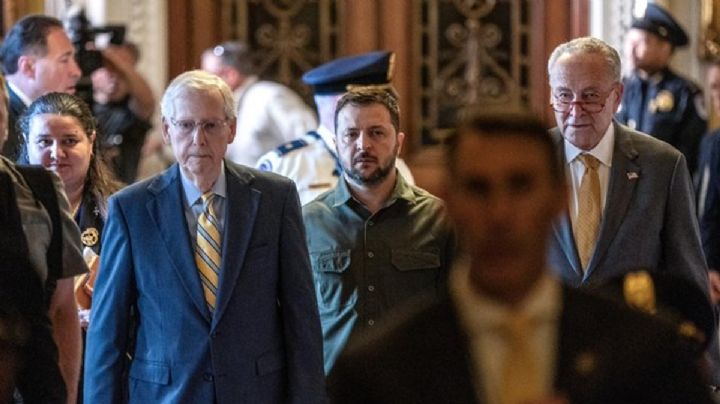 Zelenski: "si no recibimos ayuda, perderemos la guerra" dice ante legisladores estadounidenses