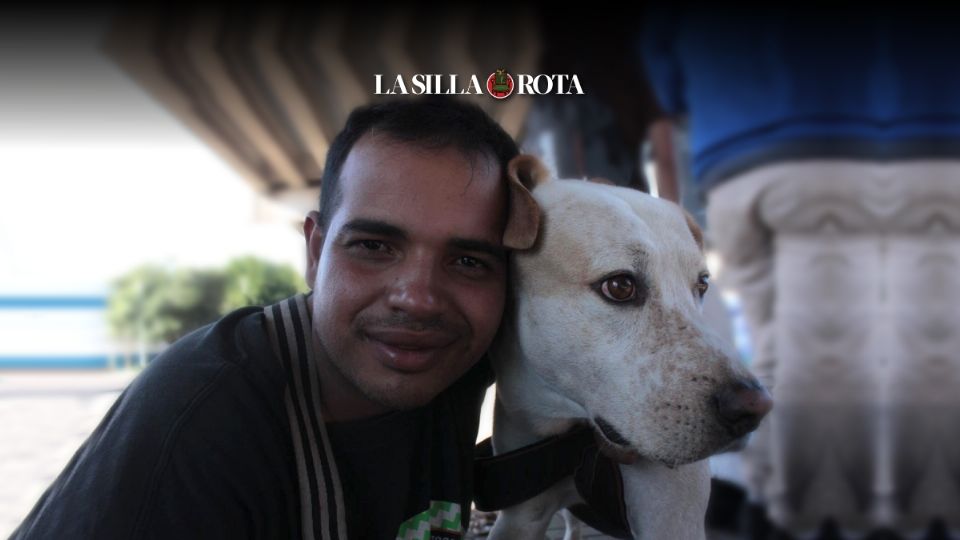 Jesús Rivas y su amigo labrador han caminado juntos miles de kilómetros