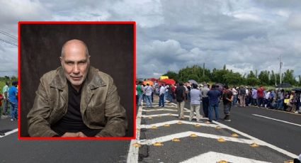 Guillermo Arriaga denuncia que su hermano ha estado 8 horas varado por bloqueo carretero