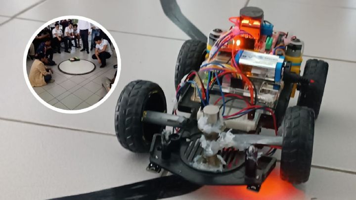 VIDEO: Así fue la batalla de robots en la USBI de la UV de Boca del Río