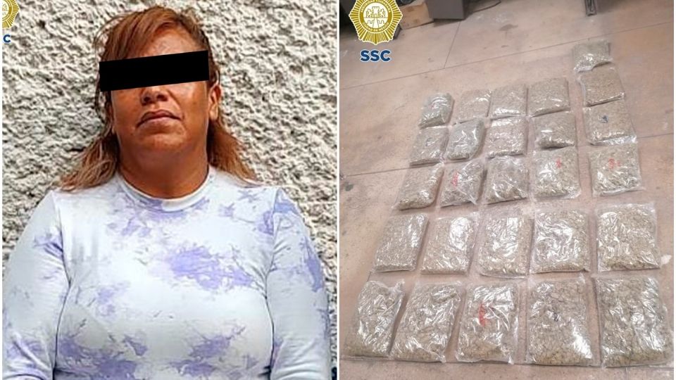 'La jefa': Lideraba grupo de narcotraficantes en CDMX y Edomex, ya fue detenida