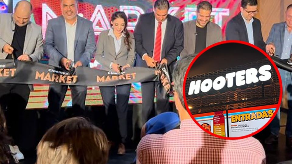 Hooters está ubicado dentro del nuevo Cinemex Plaza Mayor en León.