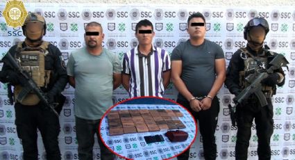 Narcotráfico en CDMX: Caen 3 sujetos con 37 pacas de cocaína en Iztacalco