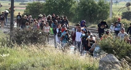 VIDEO: “La Bestia no se detiene”, en Huehuetoca permanecen varados más de 3 mil migrantes