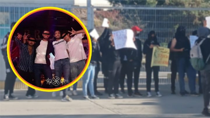 Paro UAEH: con misma ropa de agresión en Abasolo captan a Esteban en Prime