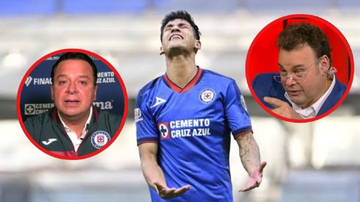 “Cínicos”, tras derrota de Cruz Azul, Alarcón y Faitelson explotan contra Ordiales y Velázquez