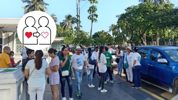 En Veracruz, realizan marcha de concientización de donación de órganos