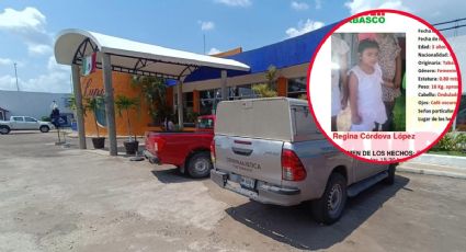 Regina, de 3 años, desaparece en aérea de juegos de restaurante en Tabasco