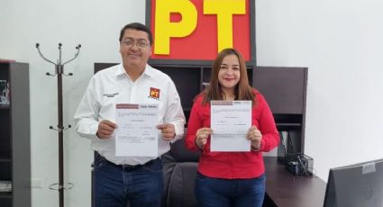 PT se registra para gubernatura de Veracruz; van Lucero Navarrete y Ramón Díaz