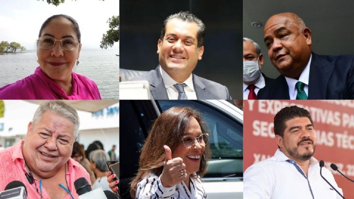 Van 6 "corcholatas" de Morena que se inscriben por gubernatura de Veracruz