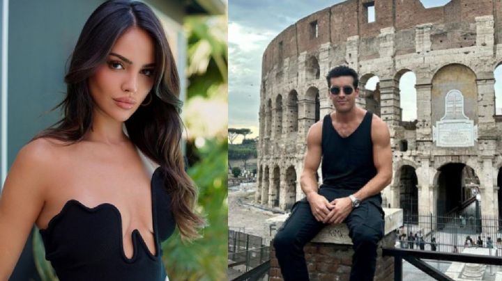 Eiza González y Mario Casas son captados "muy juntitos" en Roma, ¿andan de romance o qué se traen?