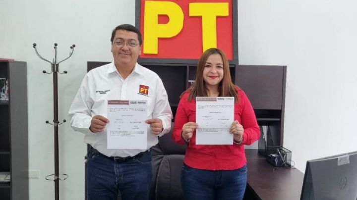 PT se registra para gubernatura de Veracruz; van Lucero Navarrete y Ramón Díaz