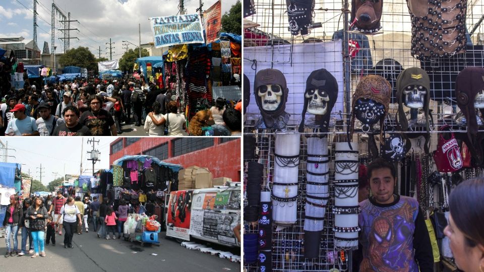 Este tianguis solamente se pone se tiende los días sábados