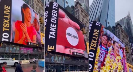 VIDEO | ¿Claudia Sheinbaum en Times Square, NY? esto se sabe