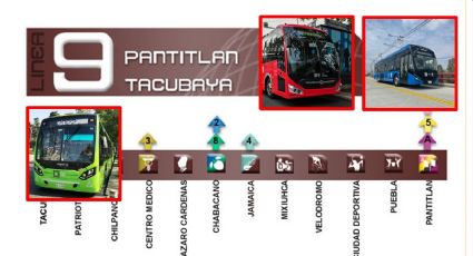 Cierre del Metro, Línea 9: Estas serán las rutas alternas que podrás usar