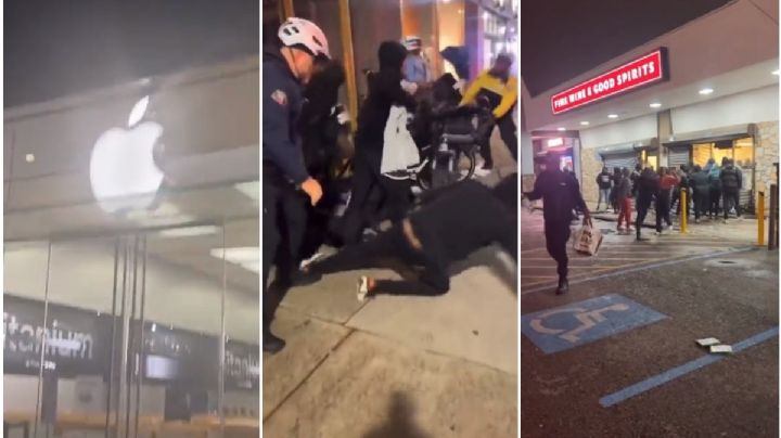 Saquean tiendas en Filadelfia, Estados Unidos, incluida una Apple Store