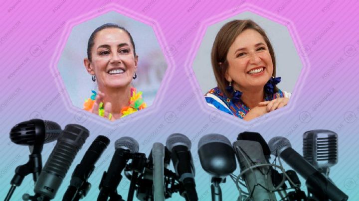 Claudia y Xóchitl, ¿solas o con voceros?